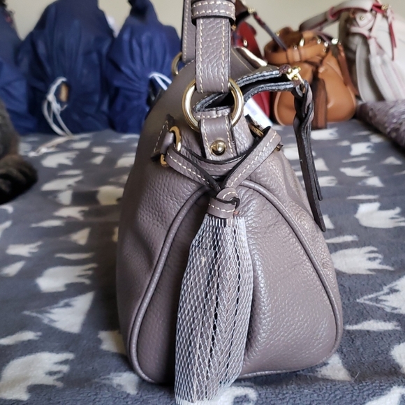 Dooney Mini Satchel in Elephant - Picture 4 of 6